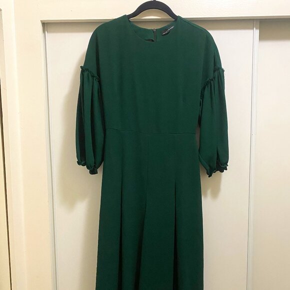 Elegant Dark Emerald Green Zara Jumpsuit - Picture 1 of 5